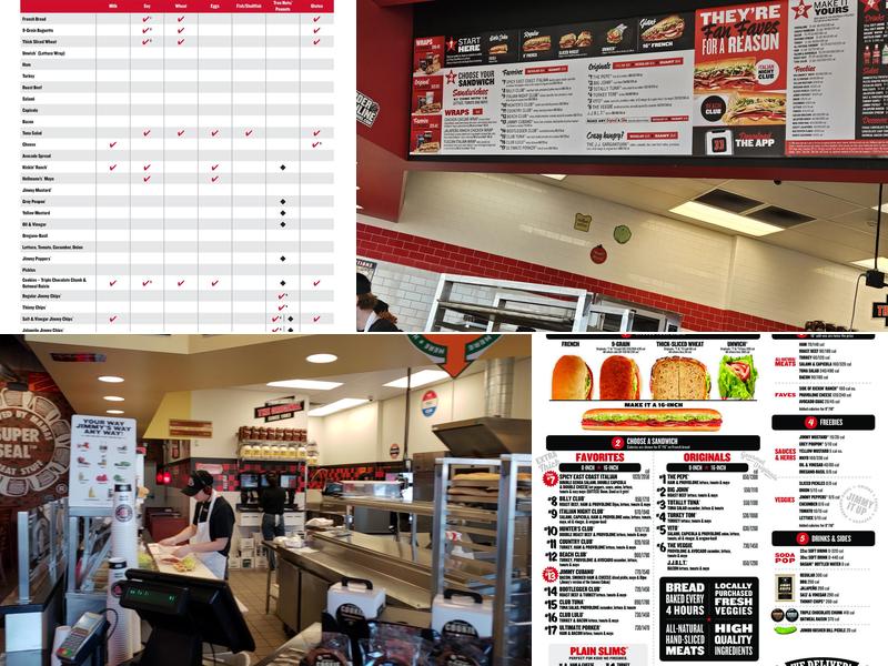 Jimmy John's Menu