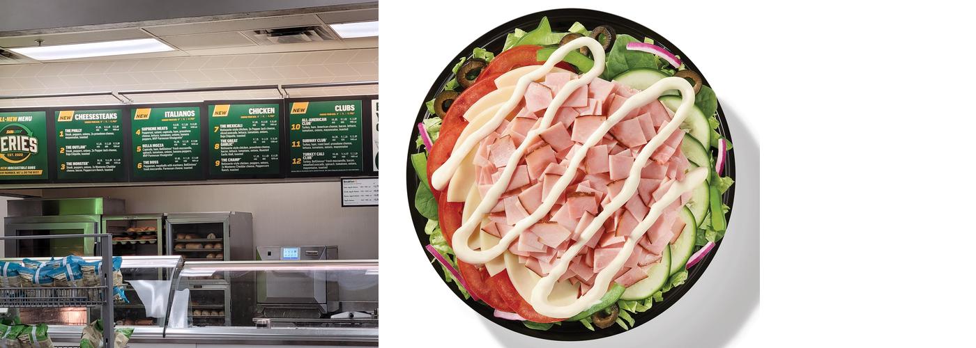 Subway Menu
