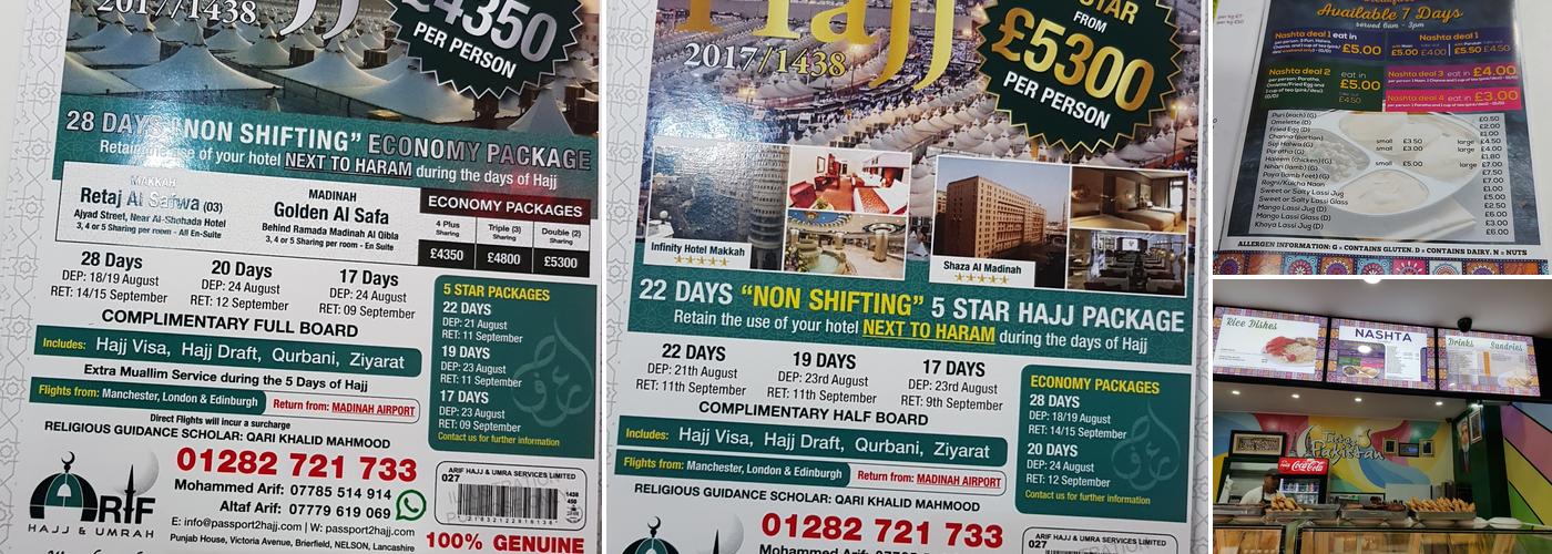 Taste of Pakistan Menu