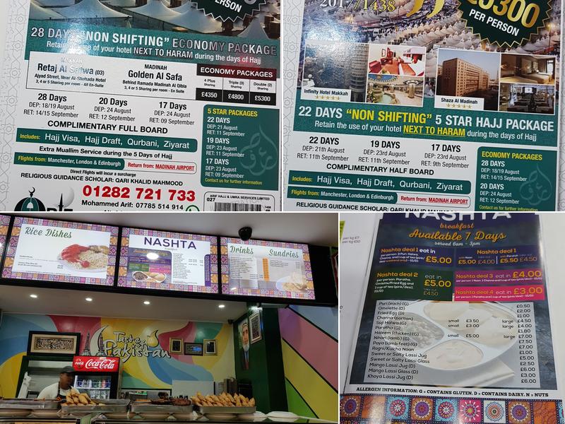 Taste of Pakistan Menu