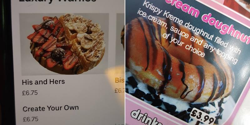 Shakehouse Stoney Lane Menu