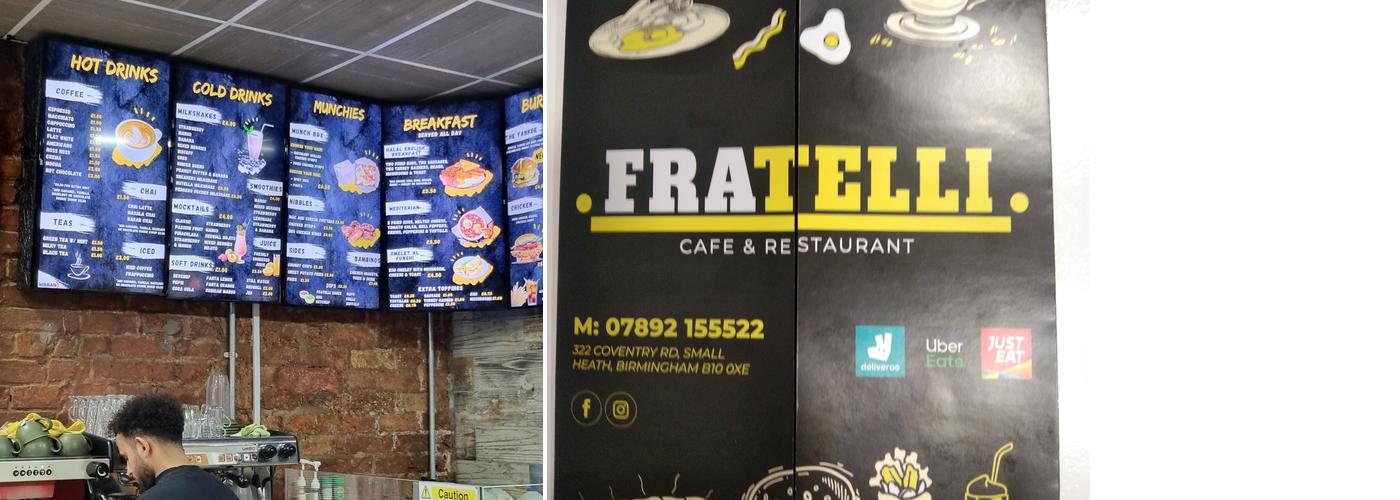 FRATELLI Menu