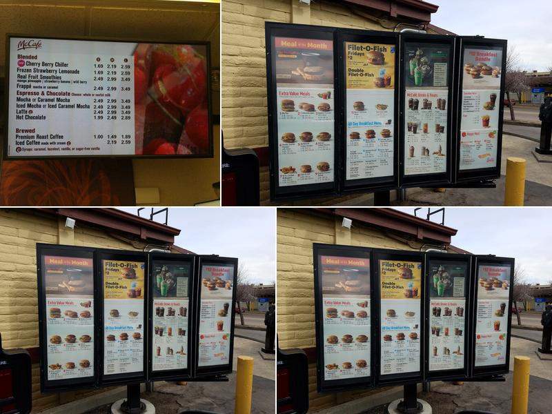 McDonald's Menu
