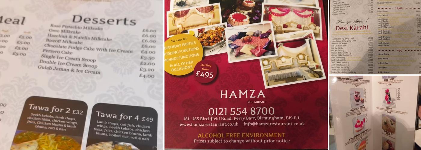 Nafees Restaurant Menu