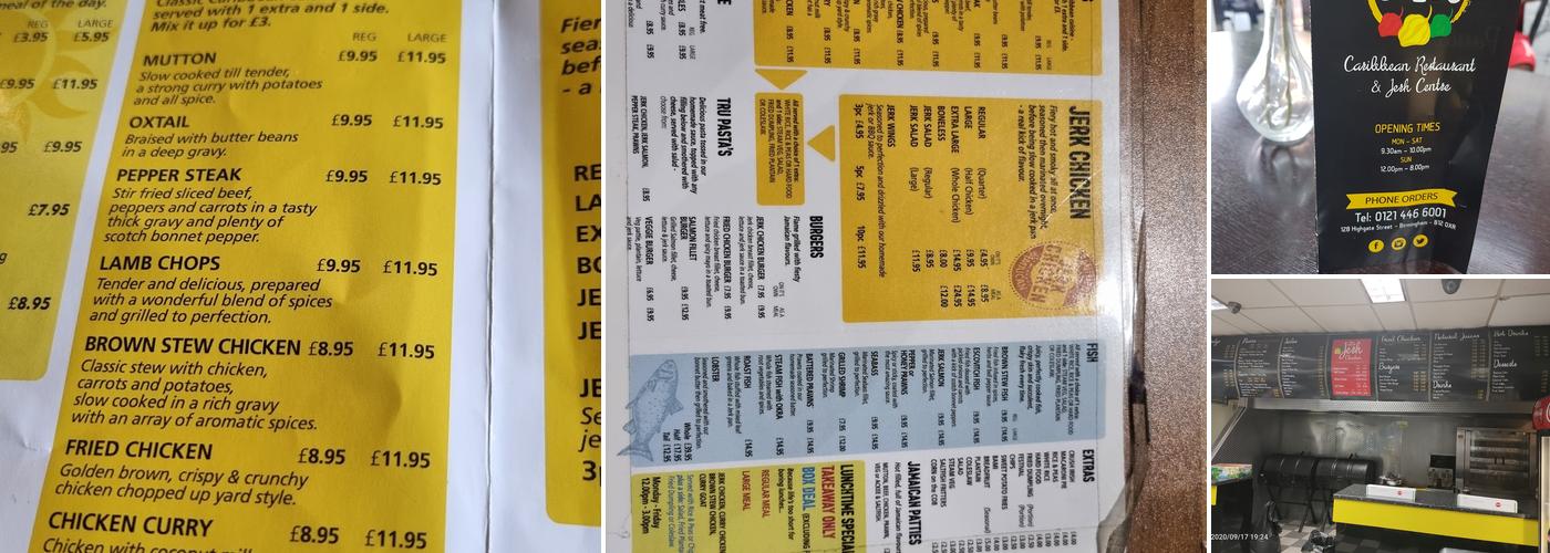 Tru Spice Caribbean Kitchen Menu