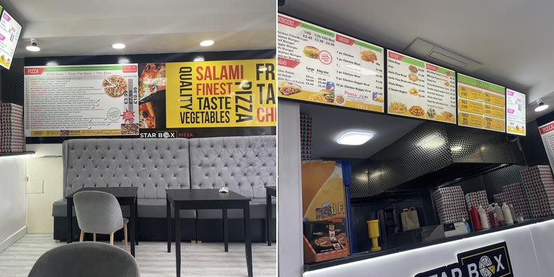Starbox Pizza Menu