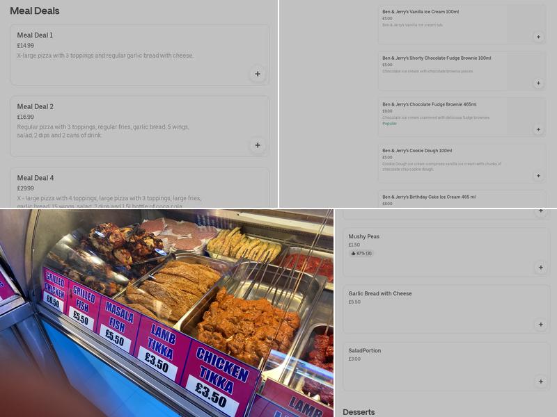 Classic Kebab House Aston Menu