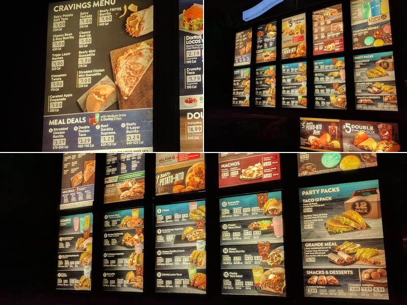 Taco Bell Menu