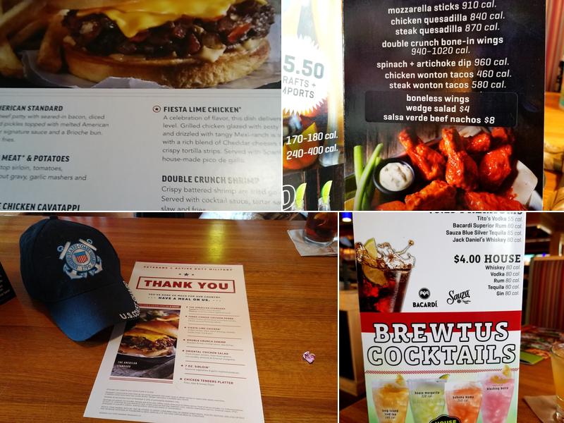 Applebee's Grill + Bar Menu