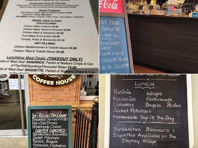 Knight’s Independent Coffee House Menu