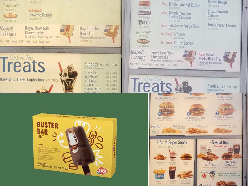 Dairy Queen Grill & Chill Menu