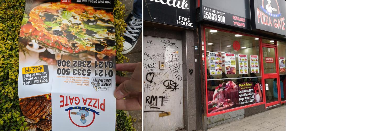 Pizza Gate (West Bromwich) Menu