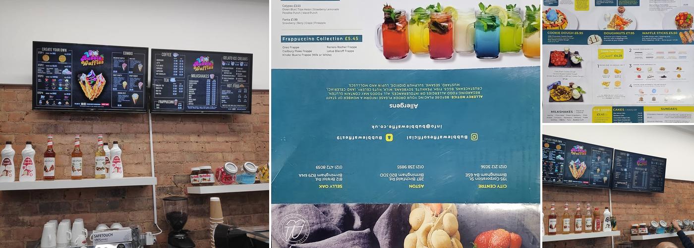 Bubble Waffles (city centre) Menu