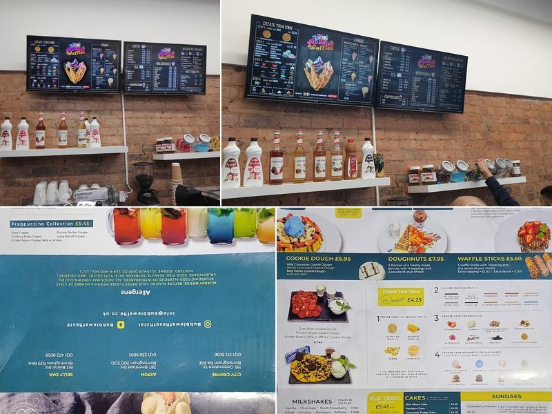 Bubble Waffles (city centre) Menu