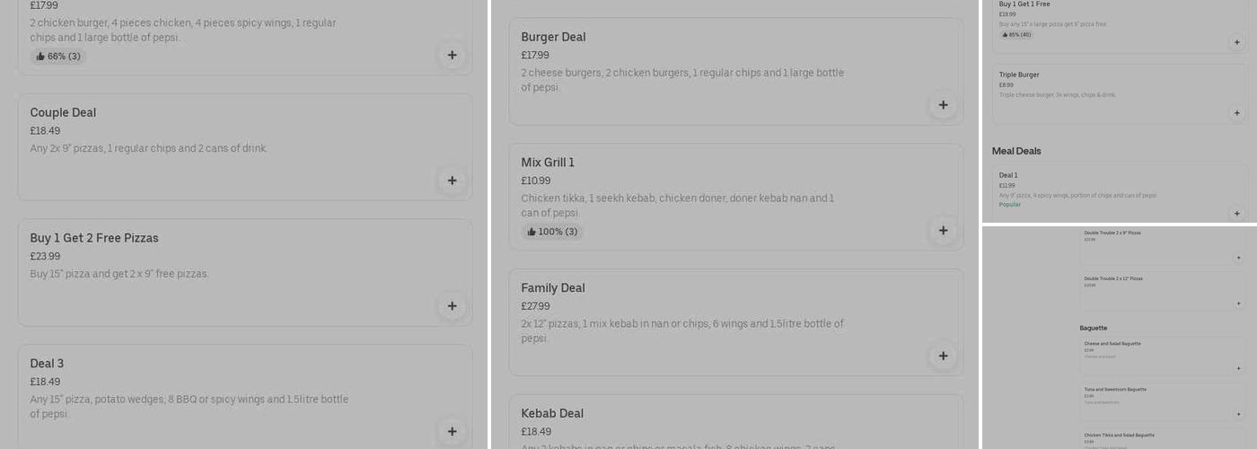 Fish Cuisine Smethwick Menu