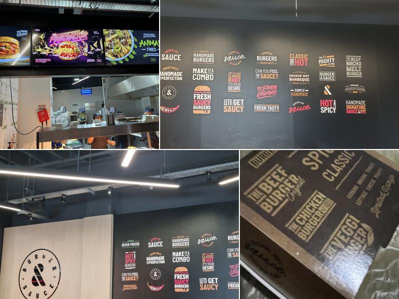 Burger & Sauce - Link Street Menu