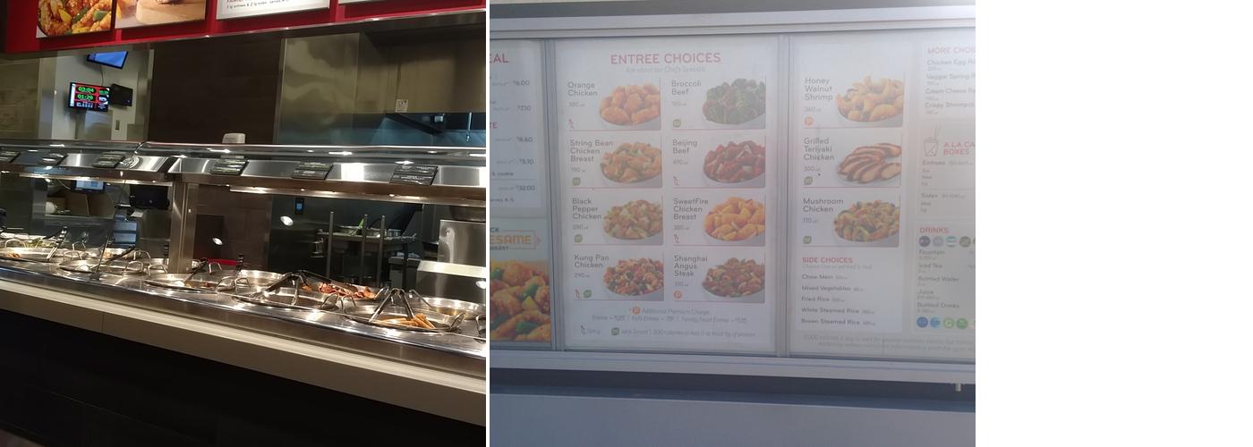 Panda Express Menu