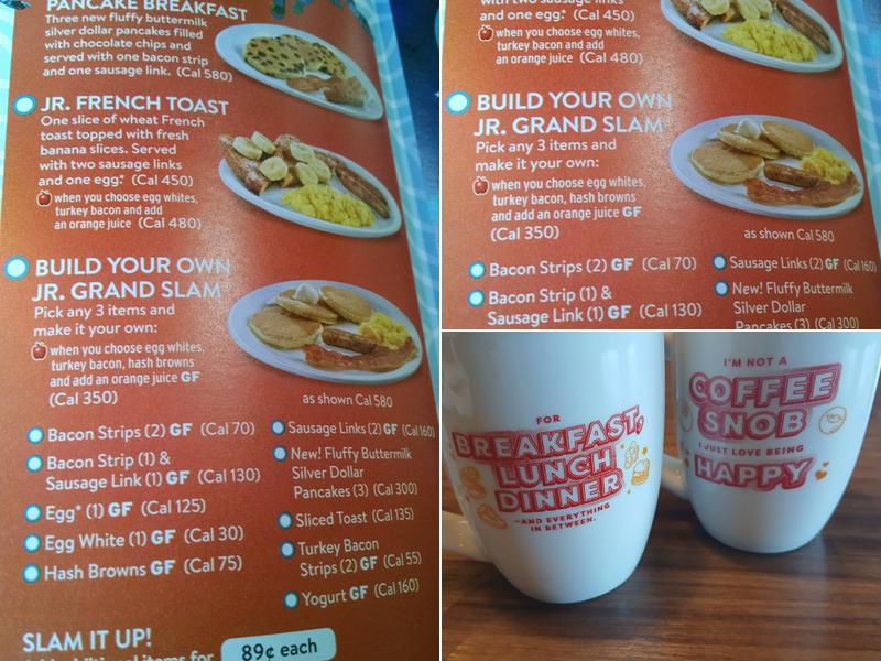 Denny's Restaurant Menu