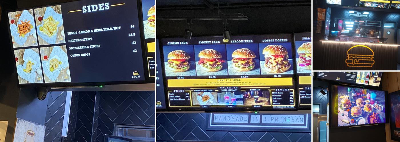 BRGRI Birmingham Menu