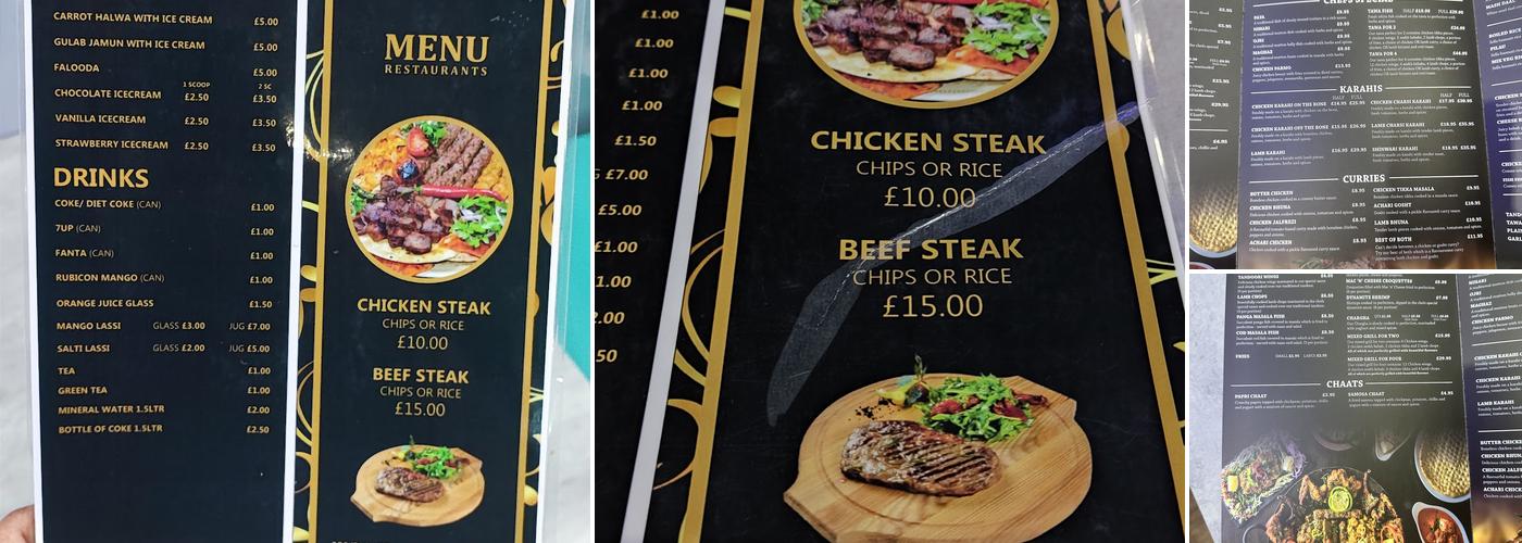 Royal Steak N Karahi Menu