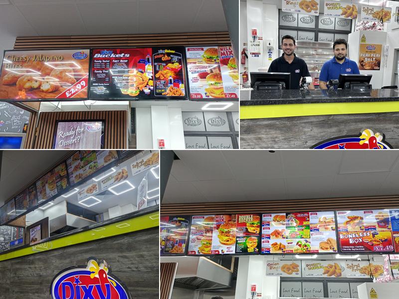 Dixy Chicken Corporation Street Menu