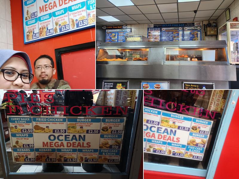 Ocean Fish Bar Menu