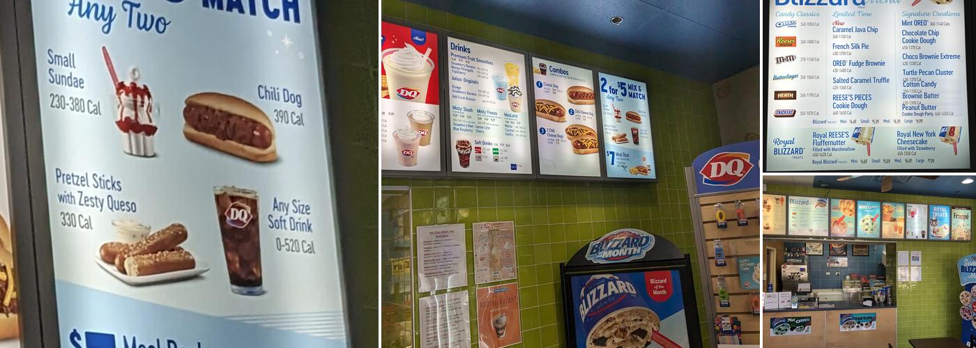 Dairy Queen (Treat) Menu