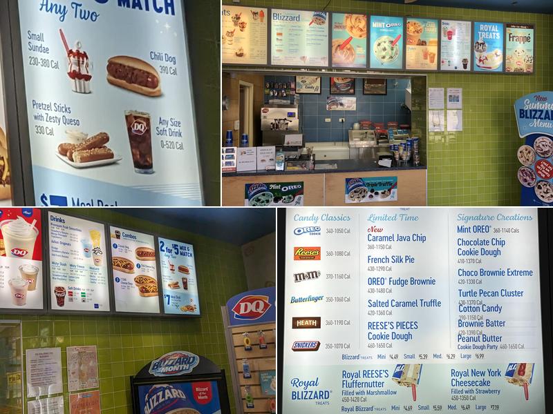 Dairy Queen (Treat) Menu