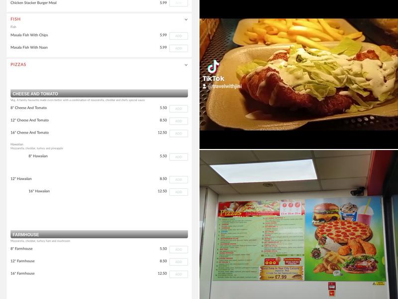 Yum Yum Pizza & Kebab Menu