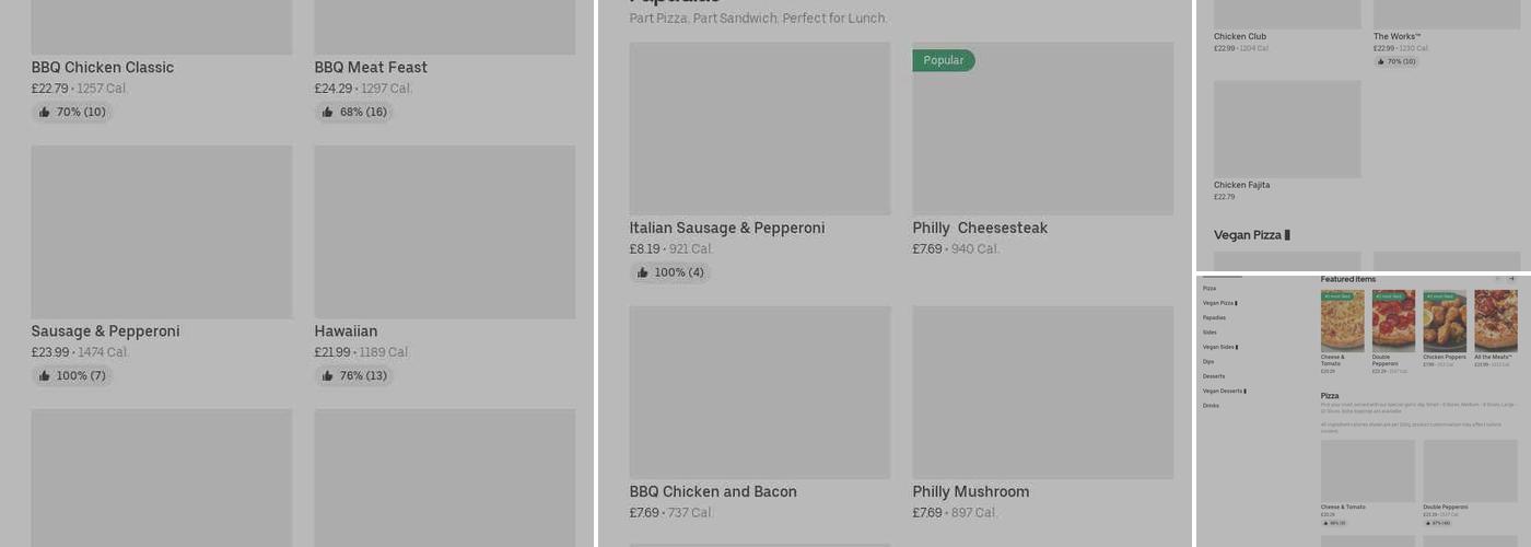 Papa Johns Pizza Menu