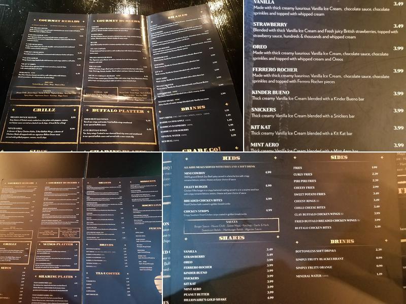 Dessert village Menu