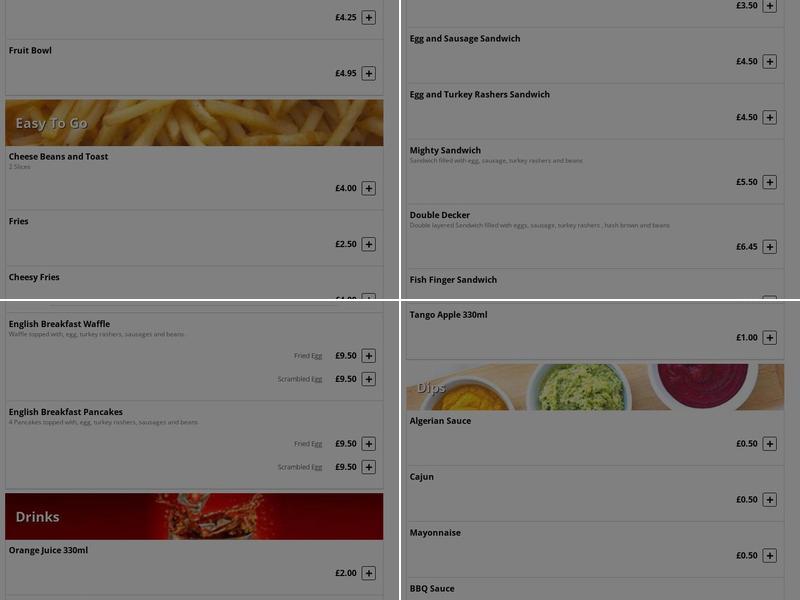 B68 Indian Cuisine And Takeaway Menu