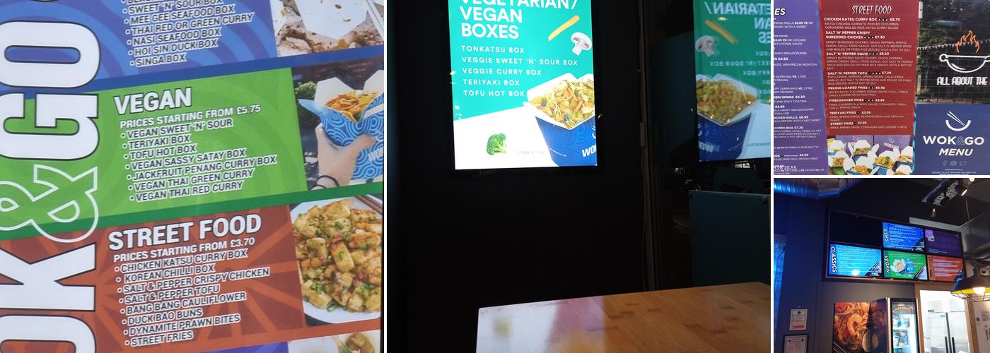 Wok&Go - Aston University Menu