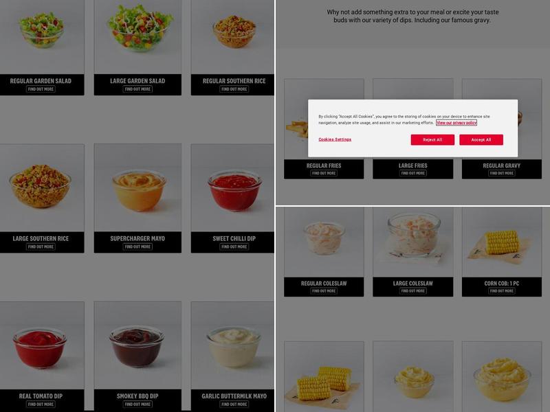 KFC Birmingham - Hall Green Menu