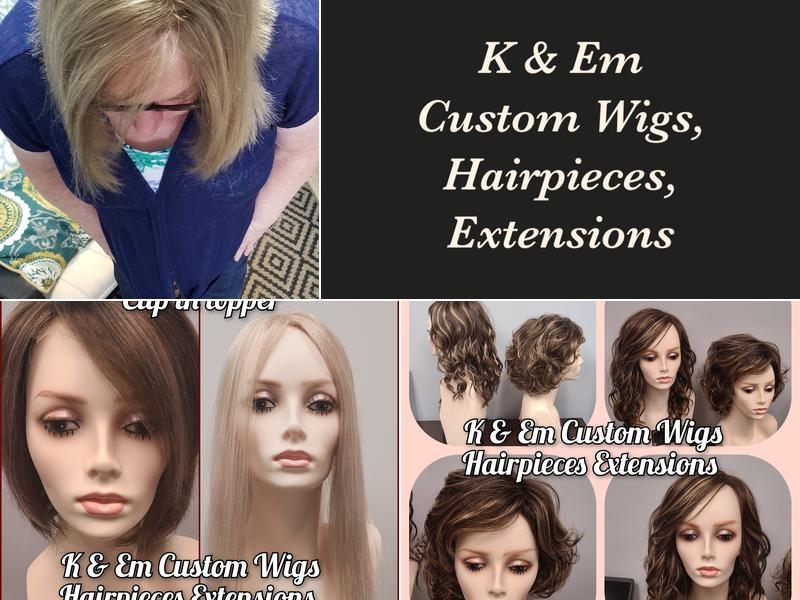 K & Em Custom Wigs Hairpieces Extensions