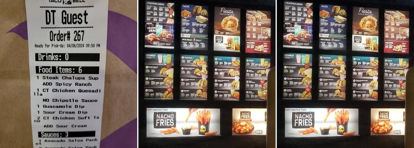 Taco Bell Menu
