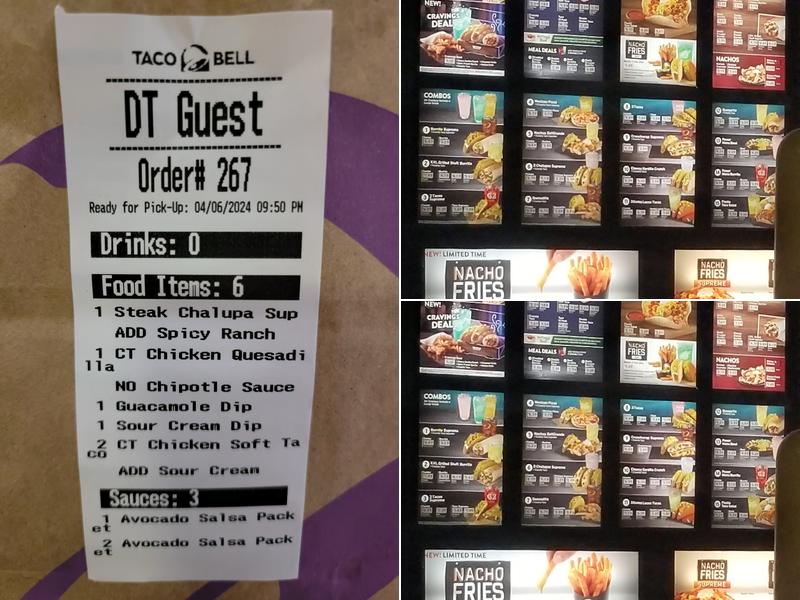 Taco Bell Menu