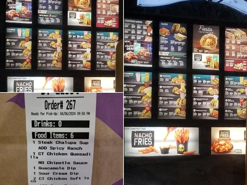 Taco Bell Menu