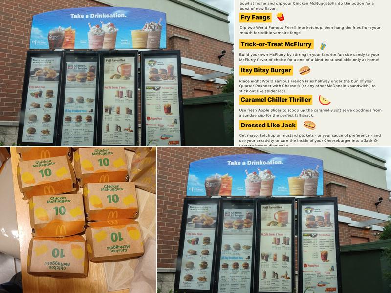 McDonald's Menu