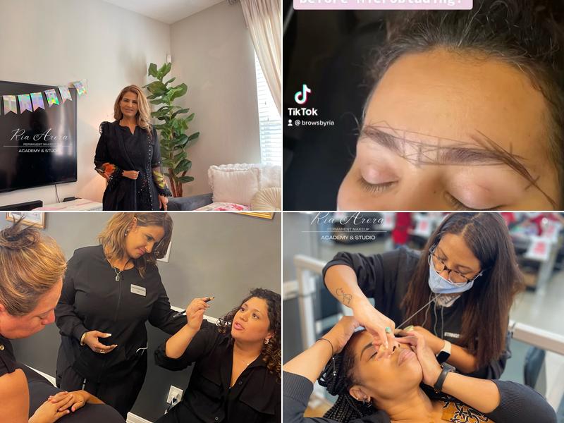 Strings Eyebrows Microblading Training Bar