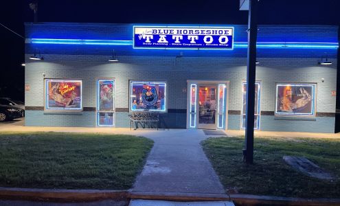 World Famous Blue Horseshoe Tattoo and Piercing 5200 George Washington Hwy, Portsmouth Virginia 23702