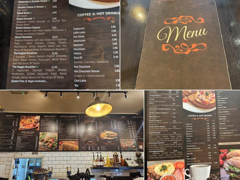 Grand Central Kitchen Menu