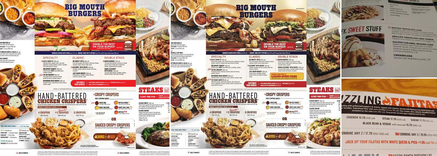 Chili's Grill & Bar Menu