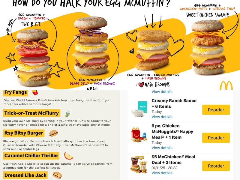 McDonald's Menu