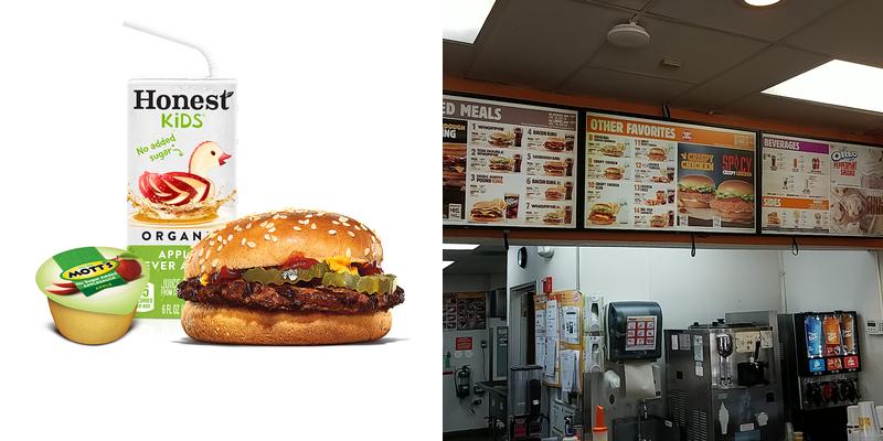 Burger King Menu