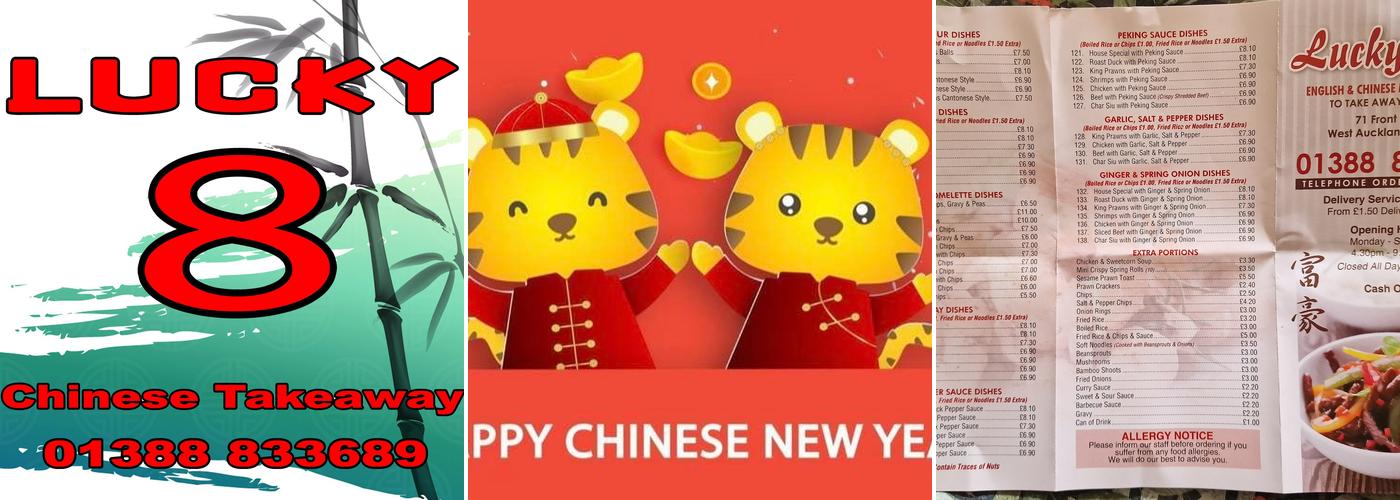 Lucky 8 Chinese Take Away