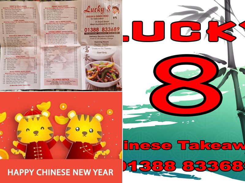 Lucky 8 Chinese Take Away