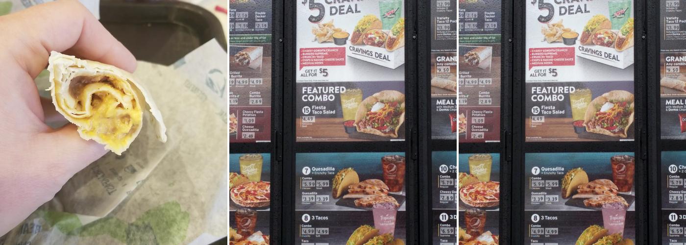 Taco Bell Menu