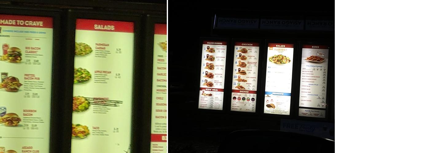 Wendy's Menu