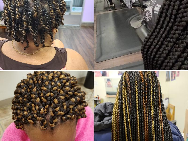 Belle and Joyce Braiding